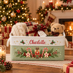 Holiday Storage Basket - Personalized Storage Basket 3
