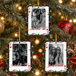 How Lucky Are We? Lucky Btches - Funny Friendship Christmas Gifts - Personalized Ornament 2