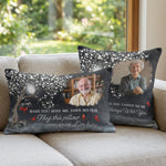 Hug This Pillow And Know I'm Here Memorial Gifts - Personalized Pillow Cover 1