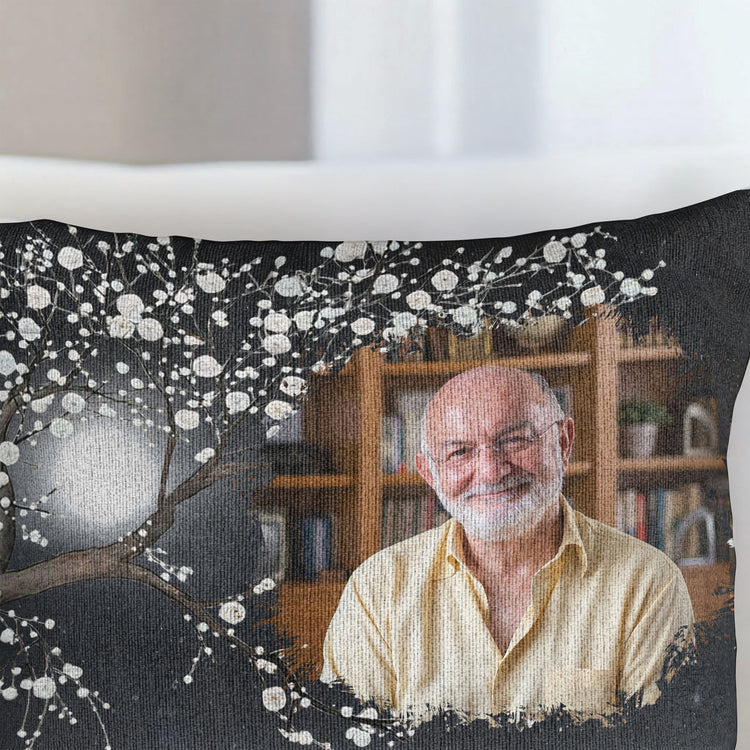 Hug This Pillow And Know I'm Here Memorial Gifts - Personalized Pillow Cover 4