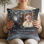 Hug This Pillow And Know I'm Here Memorial Gifts - Personalized Pillow Cover 6