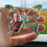 I Am Always With You Memorial Gifts Loss Of Loved Ones - Personalized Rear View Mirror Accessory 3