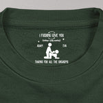 I F Love You Thanks For All The Orgasms Funny Gifts For Husband - Personalized Shirt 7