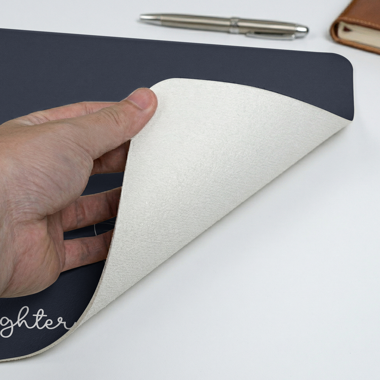 I Love You & I'm So Pround Of You Custom Photo Sketch Line Art Gifts For Daughter, Son - Personalized Desk Mat 5