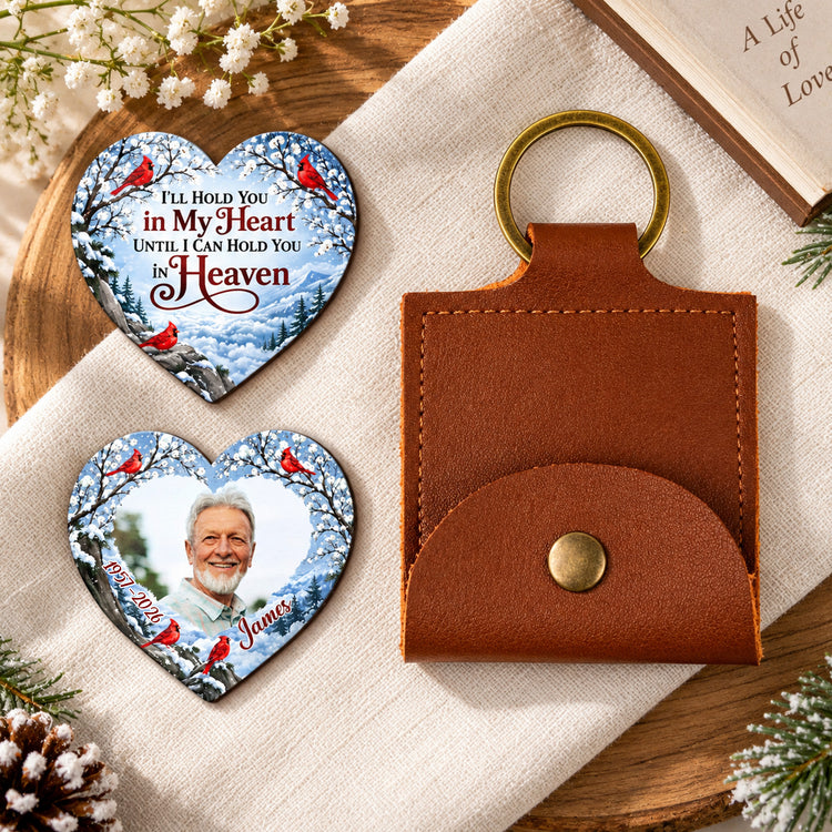 I Will Carry You With Me Until I See You Again - Personalized Pocket Hug 2