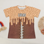 Icecream Drip Design For Baseball, Softball, Soccer, Football, Basketball, Hockey Lover - Personalized Kids Clothing Set 3
