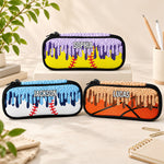 Icecream Drip Design For Baseball, Softball, Soccer, Football, Basketball, Hockey Lover - Personalized Pencil Case 1