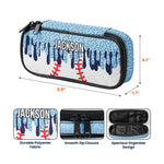 Icecream Drip Design For Baseball, Softball, Soccer, Football, Basketball, Hockey Lover - Personalized Pencil Case 6