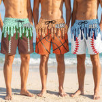 Icecream Drip Design For Baseball, Softball, Soccer, Football, Basketball, Hockey Lover - Personalized Shorts 2
