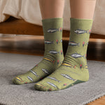 I'D Rather Be Fishing Gift For Dad Grandpa Husband - Personalized Socks 5