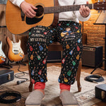 I'D Rather Be Playing My Guitar - Personalized Sweatpants 2