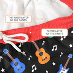I'D Rather Be Playing My Guitar - Personalized Sweatpants 4