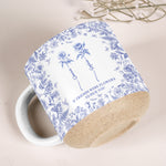 If Besties Were Flowers I'D Pick You - Toile De Jouy Pottery - Personalized Mug 2