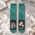 If You Can Read This ... Let'S Have Funny Naughty Novelty Couples Matching - Personalized Socks 3