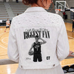I'll Always Be Your Biggest Fan - For Sport Lovers, Girlfriend - Personalized Denim Jacket 4