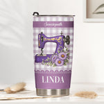 I'Ll Be In My Office Gift For Sewing Lovers, Tailor - Personalized Tumbler 1