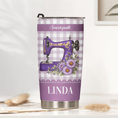 I'll Be In My Office Gift For Sewing Lovers, Tailor - Personalized Tumbler