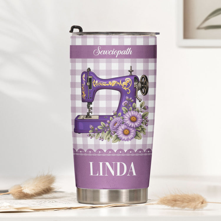 I'Ll Be In My Office Gift For Sewing Lovers, Tailor - Personalized Tumbler 1
