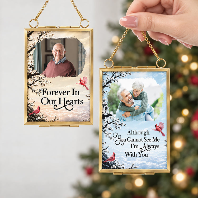 I'm Always With You Custom Photo New Version Memorial Christmas Gifts - Personalized Ornament 1