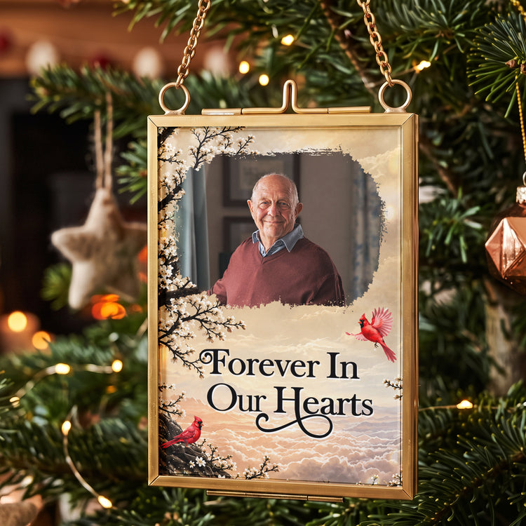 I'm Always With You Custom Photo New Version Memorial Christmas Gifts - Personalized Ornament 2