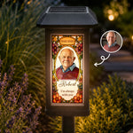 I'm Always With You Custom Photo Stained Glass Art - Personalized Solar Garden Light 1
