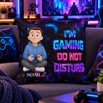 I'M Gaming Do Not Disturb - Personalized Pillow 1