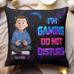 I'M Gaming Do Not Disturb - Personalized Pillow 2