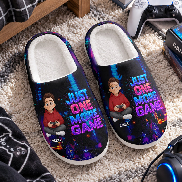 I'M Gaming Do Not Disturb - Personalized Slippers 2