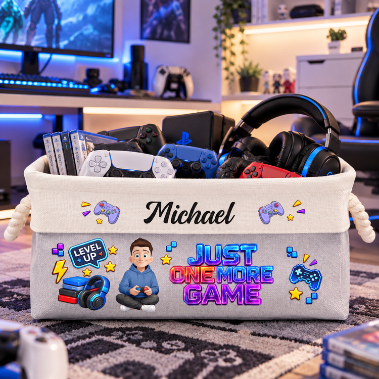 I'M Gaming Do Not Disturb - Personalized Storage Basket 1