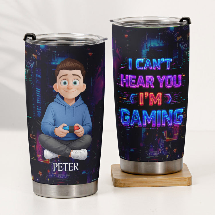 I'M Gaming Do Not Disturb - Personalized Tumbler 3