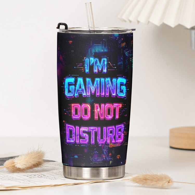 I'M Gaming Do Not Disturb - Personalized Tumbler 5
