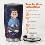 I'M Gaming Do Not Disturb - Personalized Tumbler 6