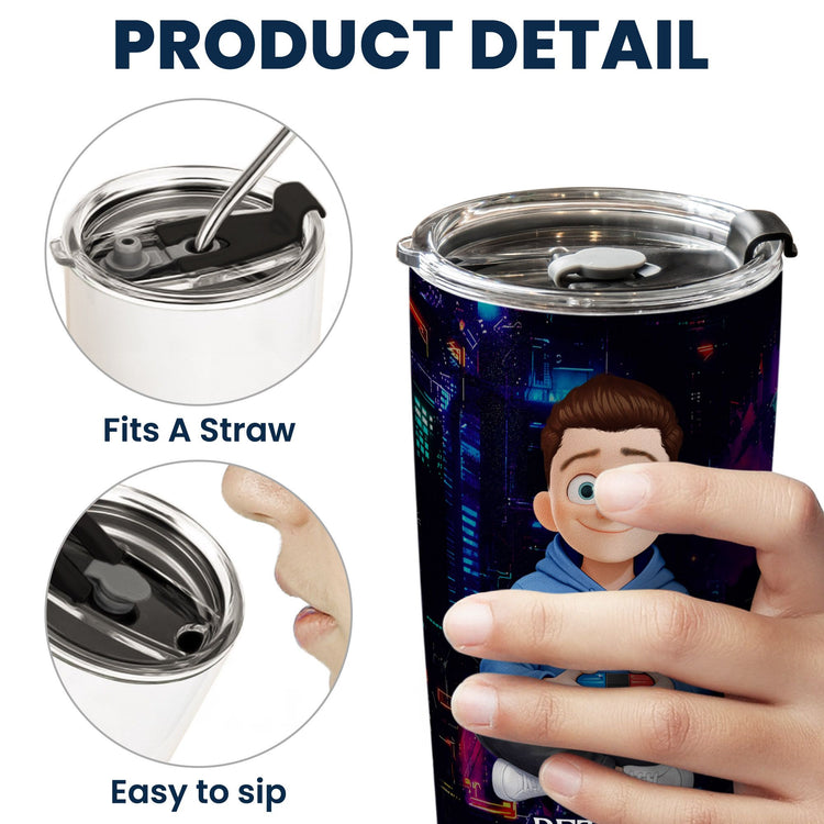 I'M Gaming Do Not Disturb - Personalized Tumbler 7