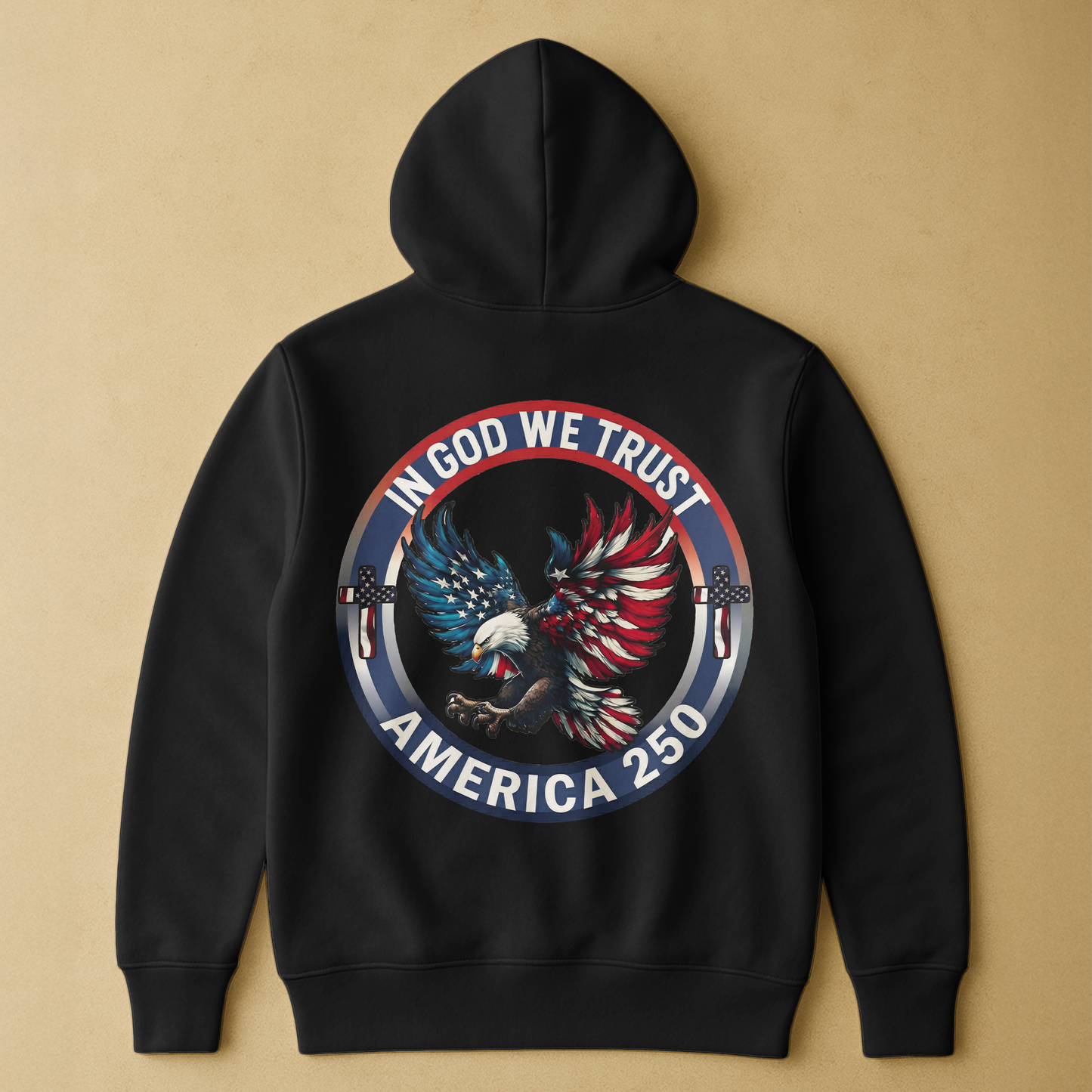 In God We Trust America 250 - Back Printed Shirt