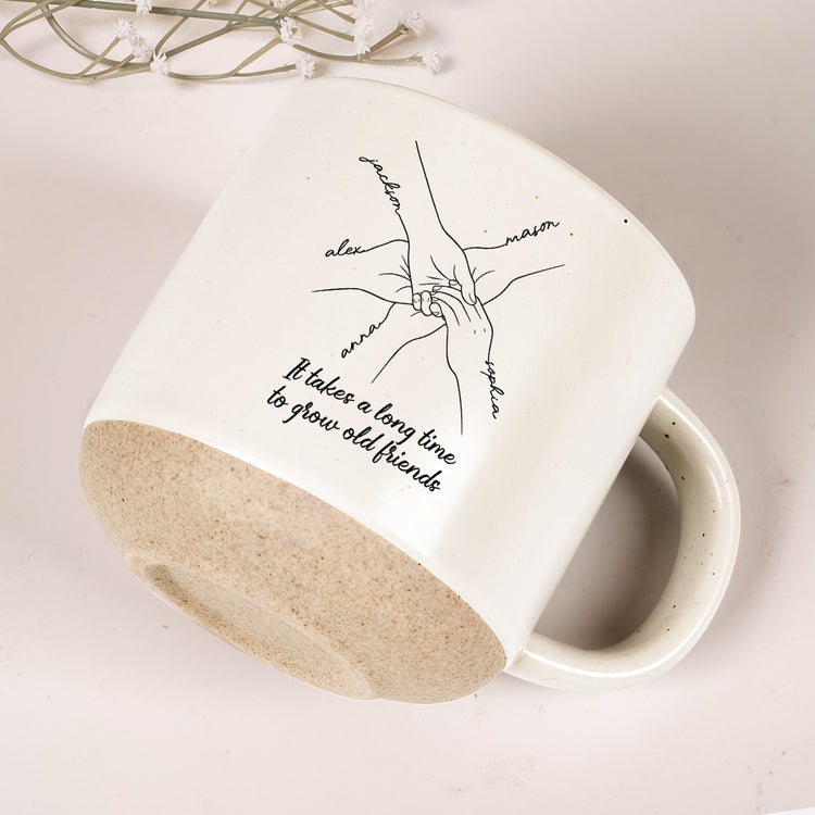 It Takes A Long Time To Grow An Old Friend, Bestie - Personalized Mug 5
