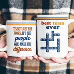 It's The People Who Make The Difference Gifts For Coworkers - Personalized Mug 3