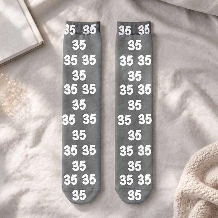 It'S Took Years To Look This Good Birthday Gift For Him Husband Dad Grandpa - Personalized Socks 3