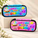 Just A Girl Who Loves Squishy Gift For Squishy Hunter - Personalized Pencil Case 6
