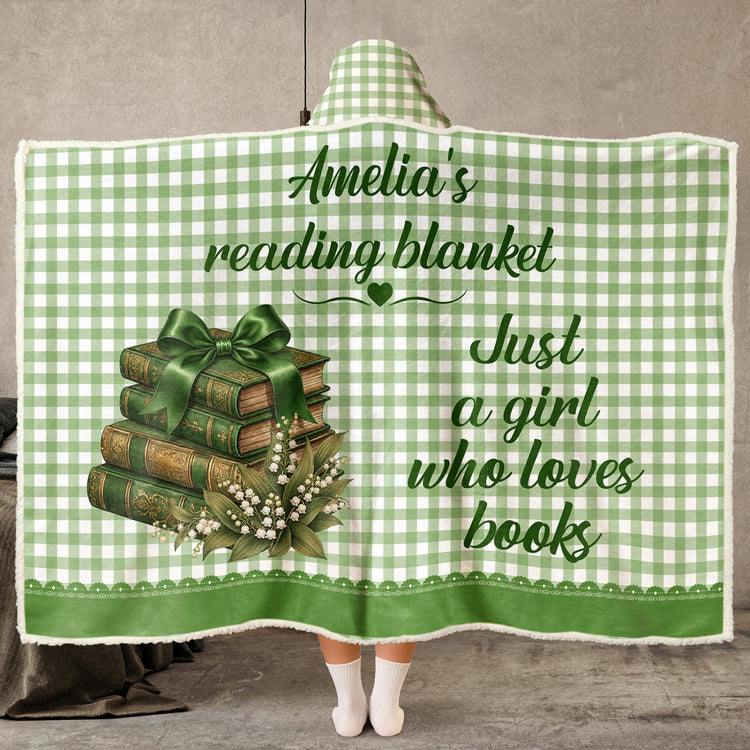 Just One More Chapter Gift For Book Lovers, Bookworm - Personalized Blanket 3