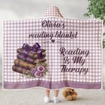 Just One More Chapter Gift For Book Lovers, Bookworm - Personalized Blanket 4