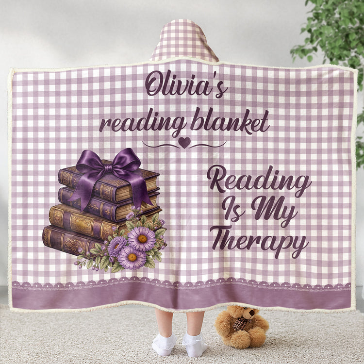 Just One More Chapter Gift For Book Lovers, Bookworm - Personalized Blanket 4