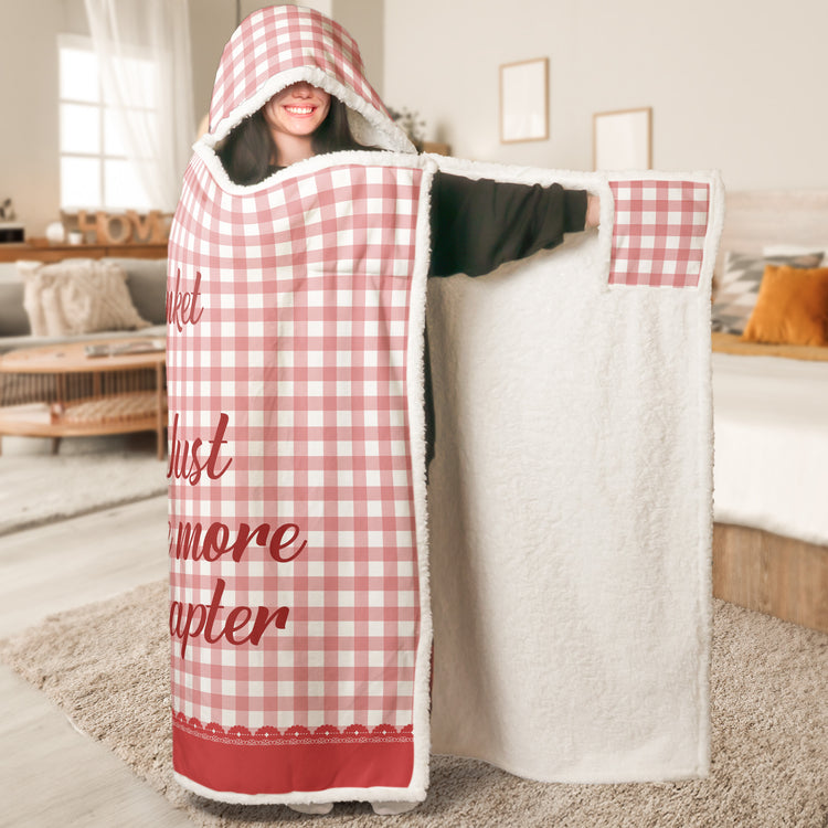 Just One More Chapter Gift For Book Lovers, Bookworm - Personalized Blanket 5
