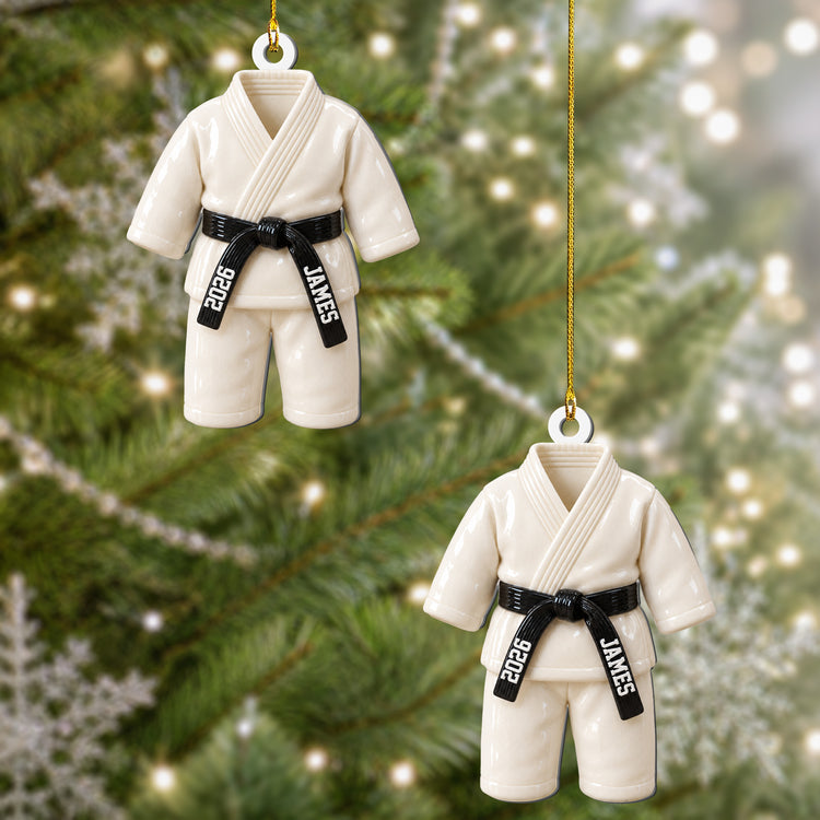 Karate Kid - Custom Name Belt & Name - 3D Printed - Personalized Ornament 5