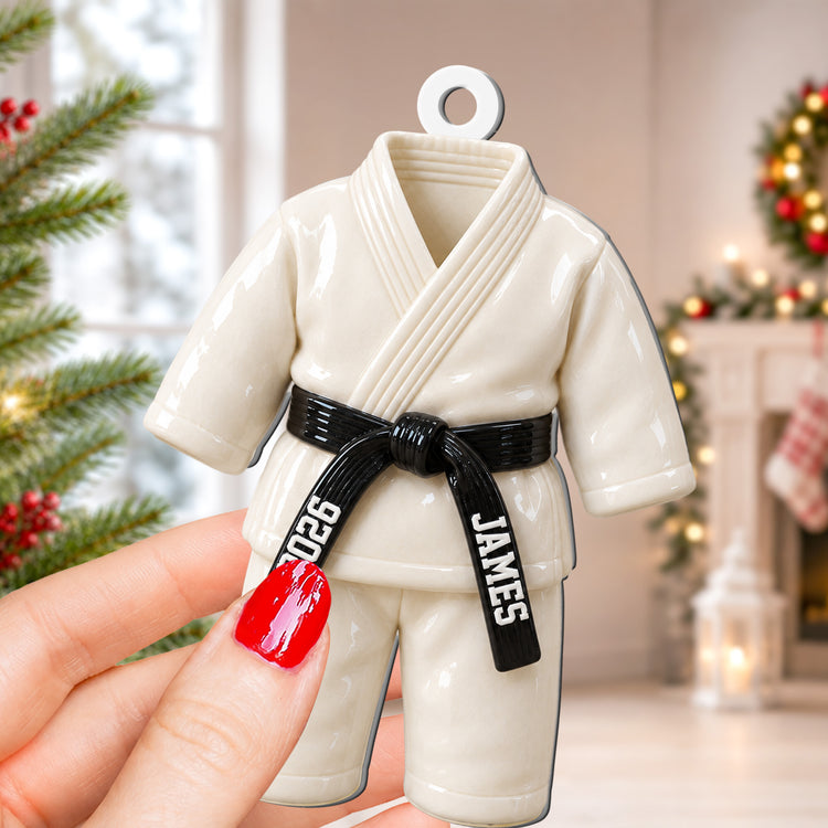 Karate Kid - Custom Name Belt & Name - 3D Printed - Personalized Ornament 7