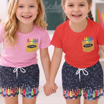 Kid Crayon Design - Personalized Kids Clothing Set 6