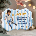 Kids Favorite Things Christmas Keepsake - Personalized Ornament 4