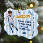 Kids Favorite Things Christmas Keepsake - Personalized Ornament 5
