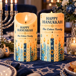 Led Candle Lights For Hanukkah Decoration - Personalized Candle 1