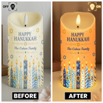 Led Candle Lights For Hanukkah Decoration - Personalized Candle 4