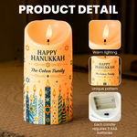 Led Candle Lights For Hanukkah Decoration - Personalized Candle 5